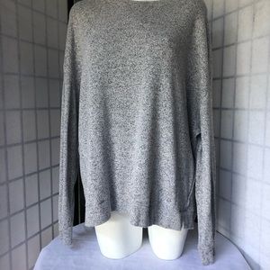 Womens grey  light sweater 2x rayon mix long sleeved